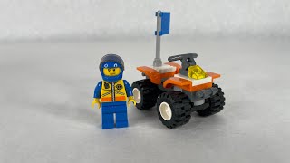 LEGO City 7736 Coast Guard Quad Bike (2008) set review !!!!