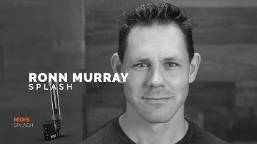 Ronn Murray: How To Capture High Speed Water Drops Using MIOPS Splash Kit.