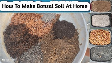 How To Make Bonsai Soil At Home | Bonsai Soil Making 2024 | Bonsai Soil Mix