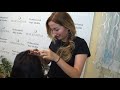 Наращивание волос на стрижку с поврежденными волосами/Очень тонкая работа