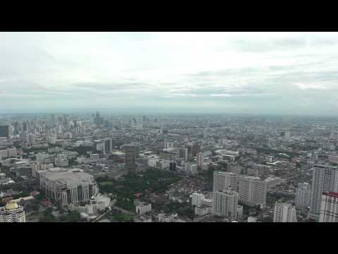 Panorama View from Baiyoke II Tower Bangkok