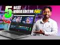 Top 5 Best Free Video Editing Software for PC 💻 | Best Free Editors in 2025