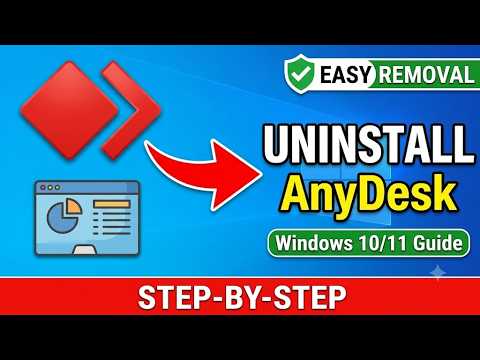 How to Uninstall AnyDesk from Windows 7/10/11 Completely (Step-by-Step)