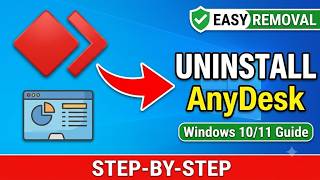 How to Uninstall AnyDesk from Windows 7/10/11 Completely (Step-by-Step)