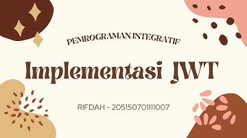 Implementasi JWT menggunakan Framework lumen