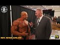 2024 IFBB Pittsburgh Pro Backstage Interview with  Martin Fitzwater