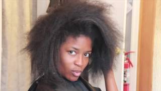 E'tae Carmel Treatment and curls on natural 4B/4C Hair