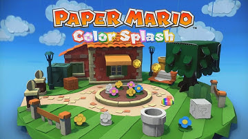 Paper Mario : Color Splash (BLIND) Part 1 - Intro + Port Prisma