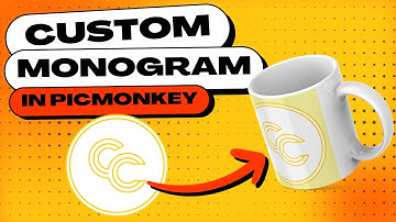 How to Make a MONOGRAM LOGO in PicMonkey (Tutorial)