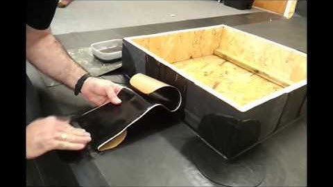 How to Join EPDM Membrane with Cover Strip Tape - Rubber Roofing Systems Made Easy