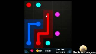 Flow Game Level - 26 [5x5] Beginners Pack Connect the Dots screenshot 5