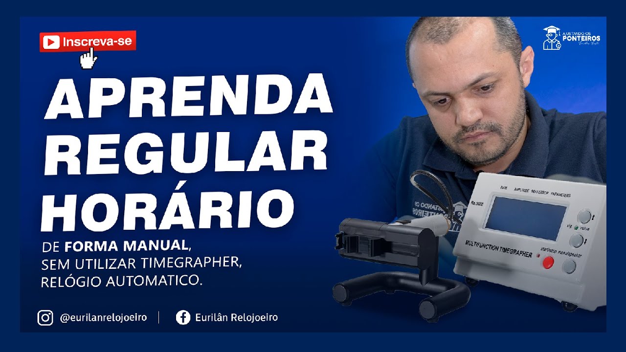 Teste de Precisão e Regulagem em Relógio Automático