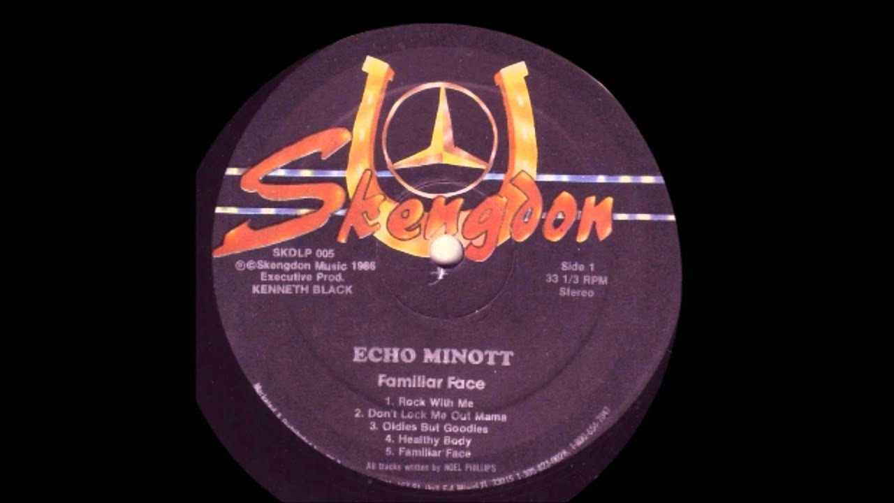 ECHO MINOTT / FAMILIAR FACE [LP - SKDLP 005]：REGGAE：アナログ