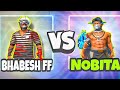 Bhabesh ff vs nobita king of king fight 
