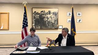 Veteran Bill Berrien with Sam Jack