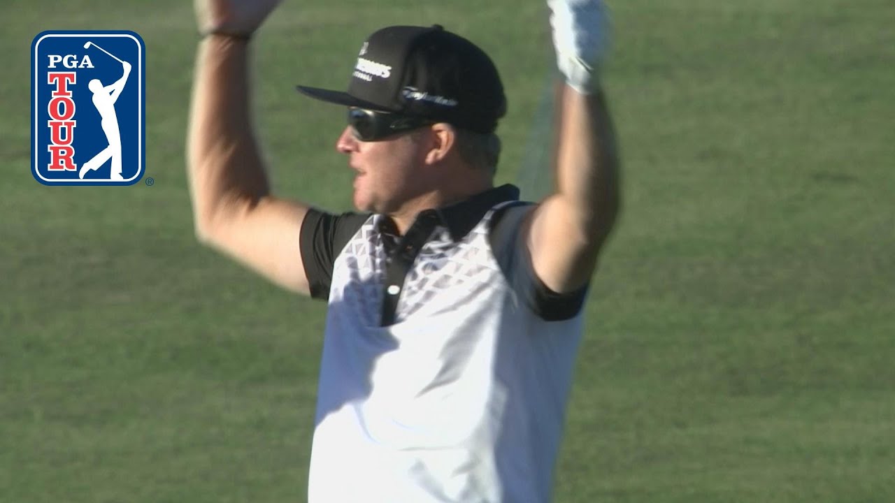 Brian Gay's walk-off eagle on the 72nd hole at The RSM Classic