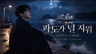 욕지도 밤바다 드라이브 BGM🌊 파도가 널 지워 (Silent Tide) - 파도는 널 지워, 난 널 또 적어 | 통영 섬 여행 감성 EDM