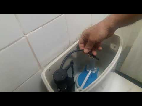Video: ¿A dónde va el tubo de recarga del inodoro?