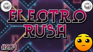 Electro Rush [Hard] by AutoNick (2/2 Coins) - Geometry Dash [Daily Levels #207]