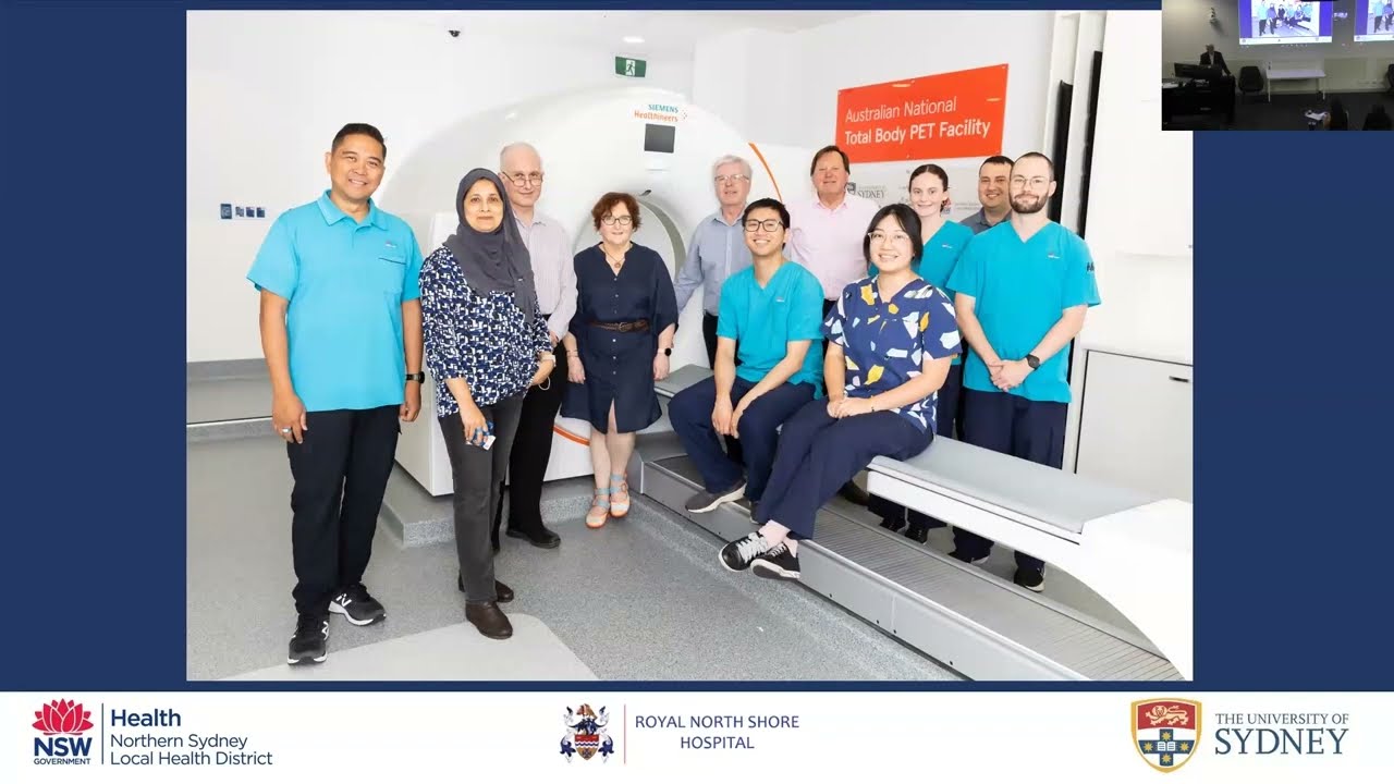 Total Body PET at Royal North Shore Hospital | Prof Paul Roach