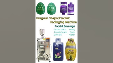 Automatic Regular and Irregular Shaped Sachet Packaging Machine