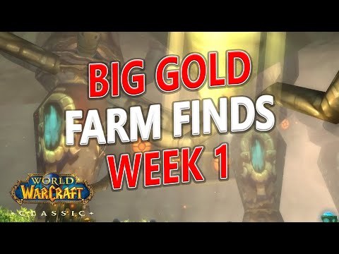 Видео: WoW Classic - 30,000 OGHest Gold Farm Challenge - Week 1 Recap!