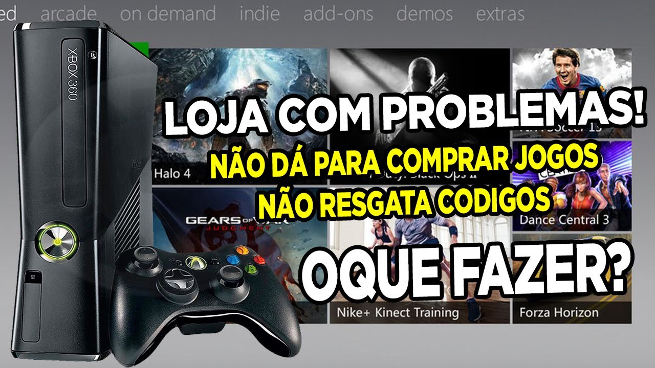 A LOJA DE MIDIA DIGITAL DO XBOX 360 ESTÁ QUEBRADA! - NINGUÉM ESTÁ  CONSEGUINDO COMPRAR MAIS JOGOS 