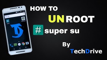 How to Uninstall Super su or Unroot in any android device