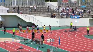 20120806_中学陸上・近畿総体_3年女子100m予選2組