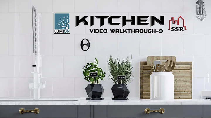 LUMION 11pro - CINEMATIC ANIMATION KITCHEN.( ⭐SSR⭐ VIDEO WALKTHROUGH -9).