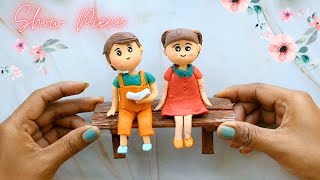 Home Decor Show Piece | Clay Craft Ideas | Home/ Room Decorating Ideas