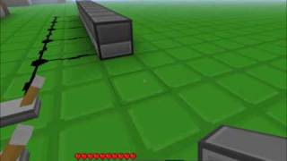 MineCraft Tutorials - #2 How to make a Automatic Machinegun using dispensers