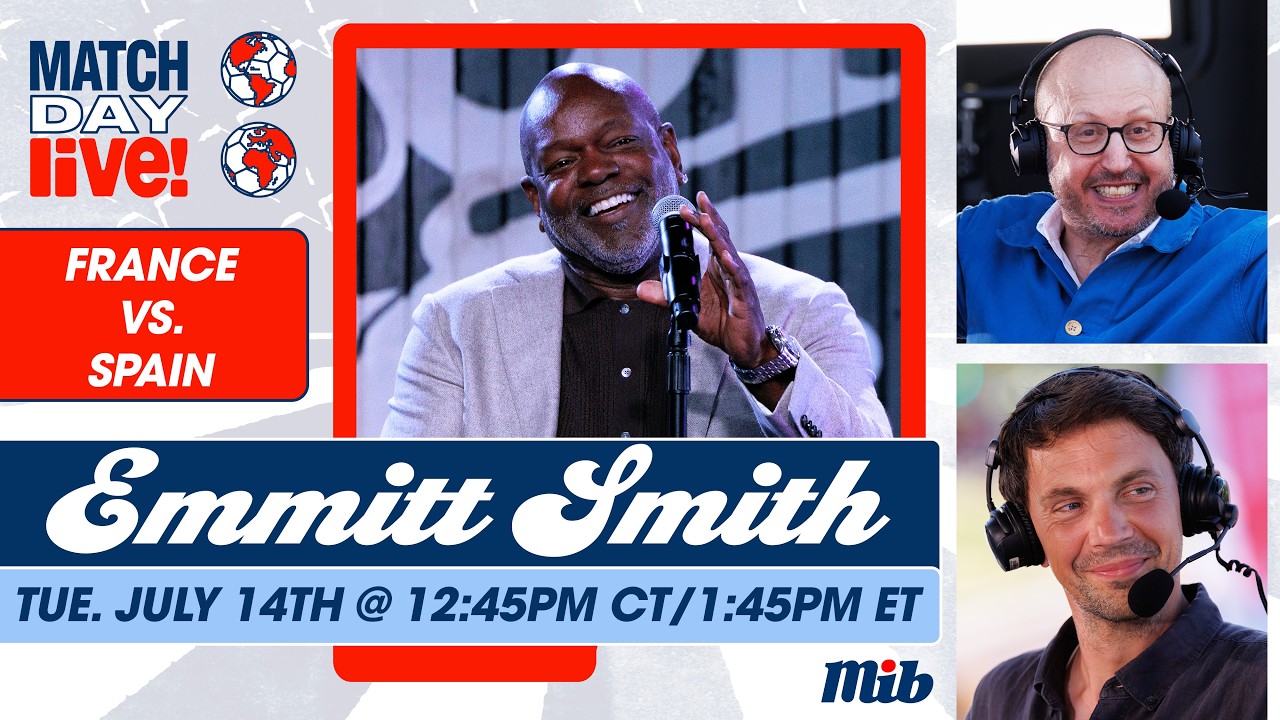 FRANCE vs. SPAIN Semi-final LIVE Pre-Match Show in Dallas w/ Emmitt Smith & more! | Match Day Live!