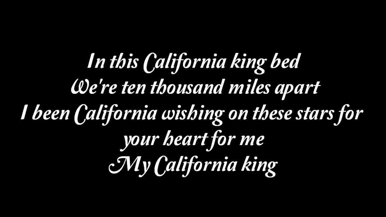 Rihanna California king bed LYRICS YouTube