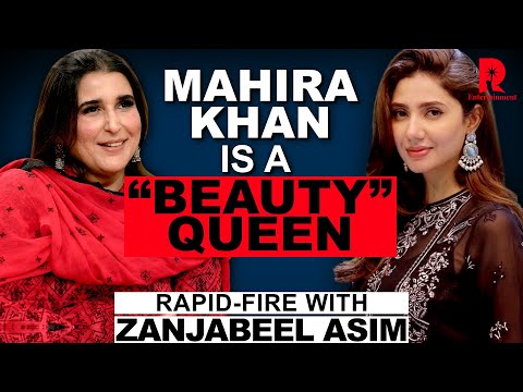 Writer of Pyar Ke Sadqay | Zanjabeel Asim Shah | Rapid Fire | Mahira Khan is a beauty queen