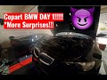 Copart BMW 335i Update (Repair Day 1) More Surprises!!!