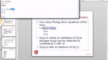 Programming Languages: The Logic Paradigm and Prolog - 2