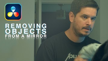 The "Mirror Shot." Removing unwanted objects in Davinci Resolve