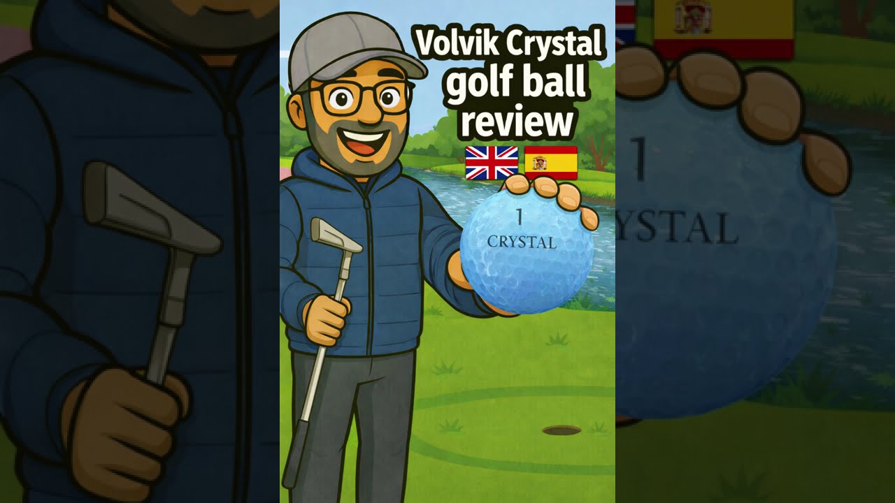 Volvik Crystal Golf Ball | Short Review - Volvik Crystal | Sensación y Desastre