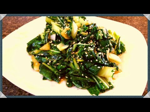 Video: Ginger-Sesame Bok Choy