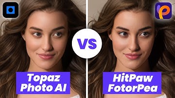 HitPaw FotorPea VS Topaz Photo AI | Best AI Photo Enhancer Comparison (2025)