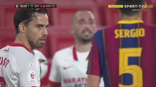 Sevilla vs Barcelona 2-0 Highlights & Goals | Copa de Rey 2021 Semi-final