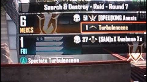 1st Map Raid we won 6-1 Proof .Vs.Waaaannnkkkinnggg