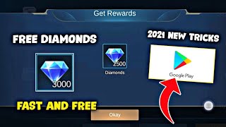 5K DIAMONDS FAST AND FREE USING PLAY STORE! FREE DIAMONDS! LEGIT100% | Mobile Legends 2021 screenshot 3