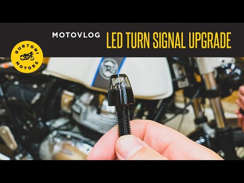 Installing Motogadget M Blaze Turn Signals On The 2019 Royal Enfield Continental GT650 
