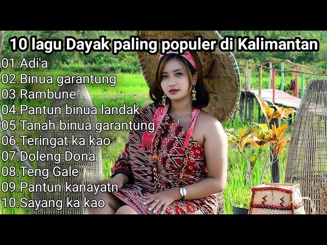 10 Lagu Dayak paling populer di Kalimantan class=