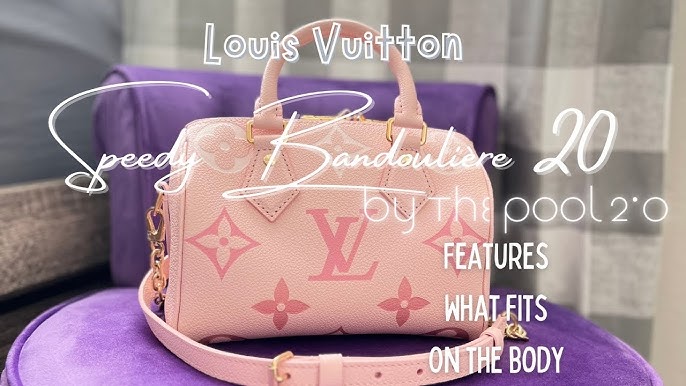 Louis Vuitton Speedy Bandouliere 20 Degrade Blue