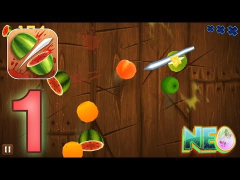 Fruit Ninja: Gameplay Walkthrough Part 1 – Slicing Fruit! (iOS, Android)