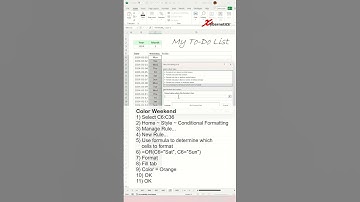 Vertical Calendar Template - Excel Tips and Tricks