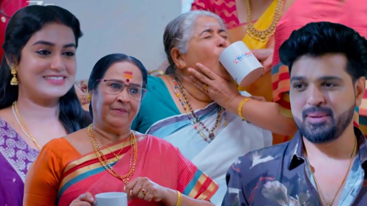സ്പെഷ്യൽ ചായ സുകുമാരിയെ കൊണ്ട് കുടിപ്പിച്ച് ജയഭാരതി😂 #snehapoorvamshyama serial promo #varunradhika